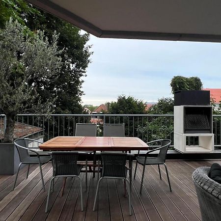 Ludwigshome Luxus - Zentral, Kostenloser Parkplatz, Terrasse 路德维希堡 外观 照片